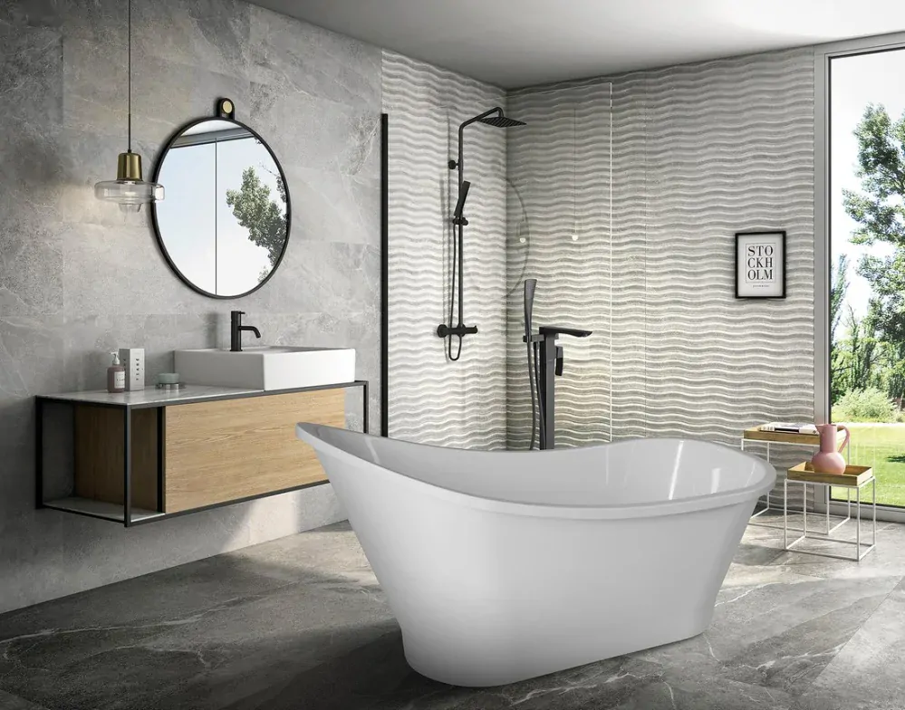 LUTON volně stojící vana 159x73x80cm, bílá